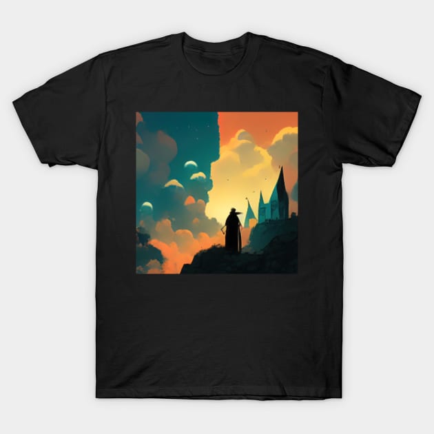 High Wizard | Comics style T-Shirt by ComicsFactory